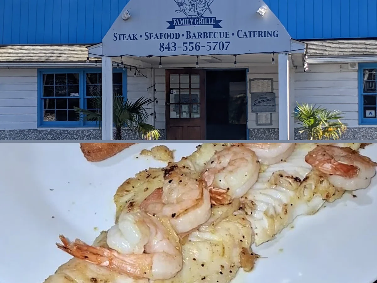 Comfort food served in a laid-back dining room.