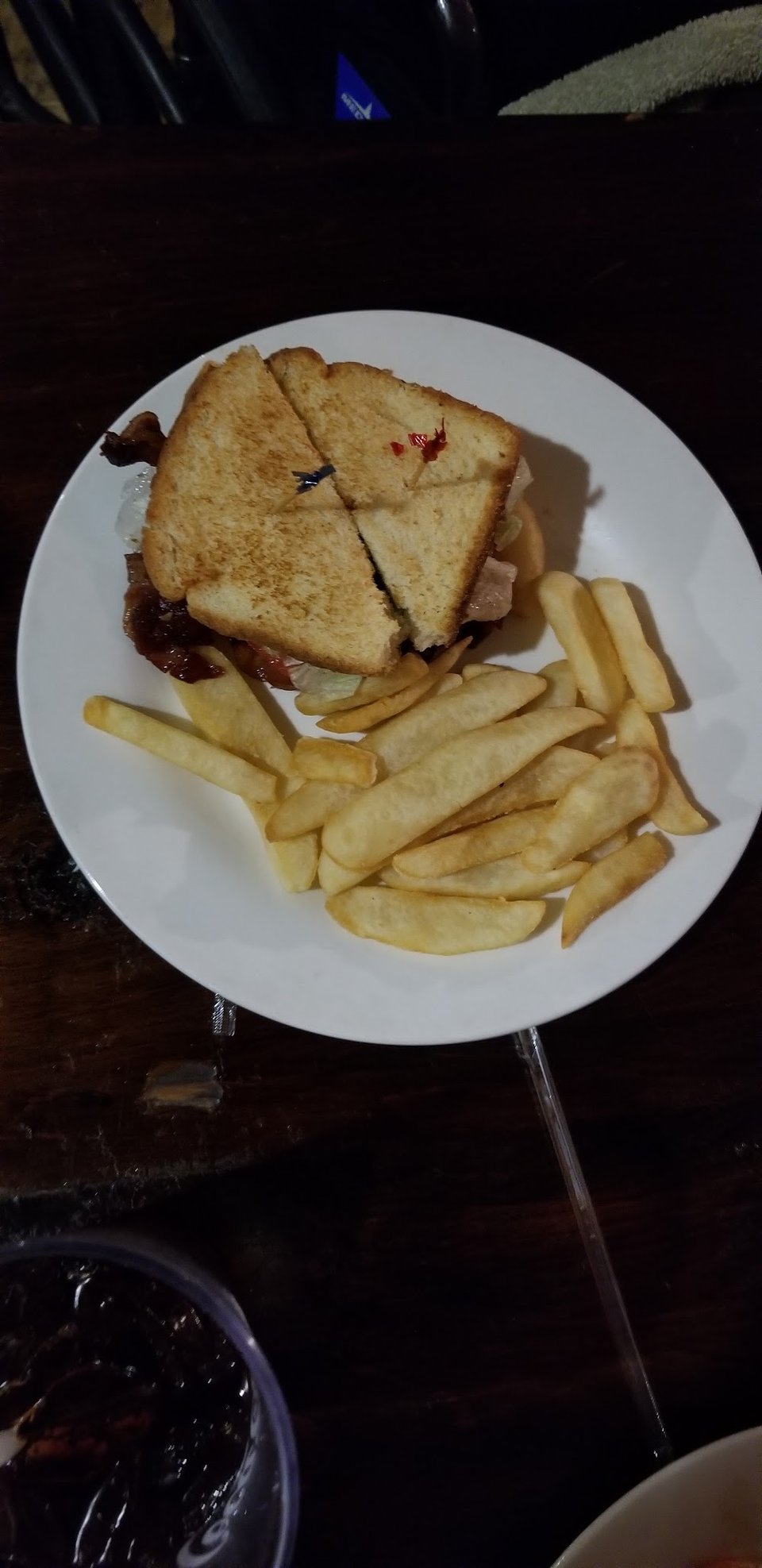 blt Sandwich and Fries