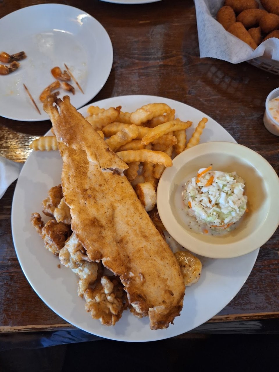 8 Oz Flounder or Mahi Platter